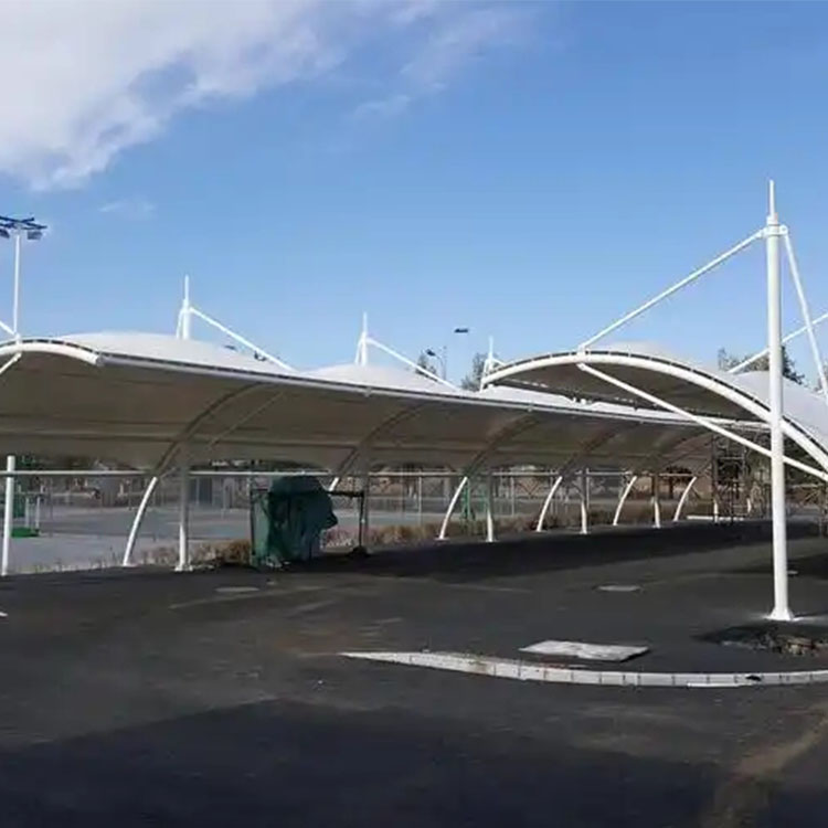 贺州膜结构电动车棚