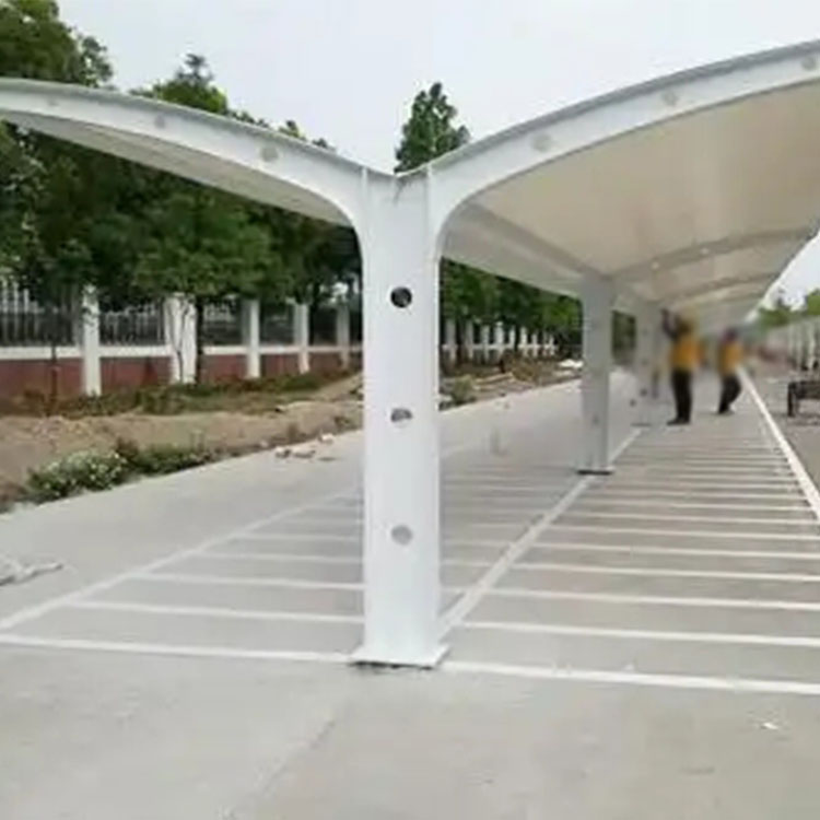 贺州膜结构电动车棚